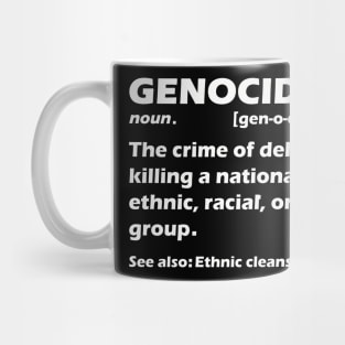 Ceasefire in Gaza STOP the genocide Mug